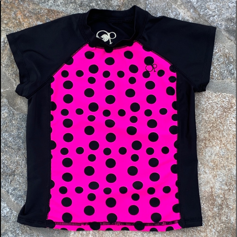 Op Girls Rash Guard Size 6-6x